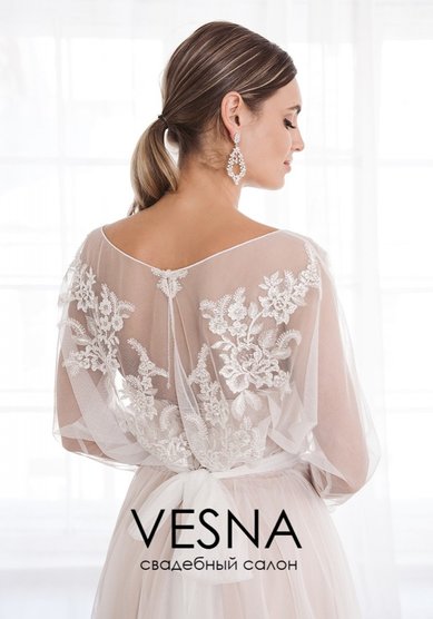 Свадебное платье Ильви Люкс-V64811 - Свадебный салон Vesna