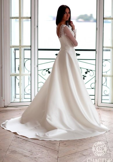 Свадебное платье Синди-С64908 - Свадебный салон СЧАСТЬЕ