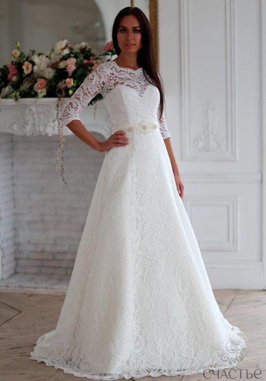 Свадебное платье Вега-С64914 - Свадебный салон СЧАСТЬЕ