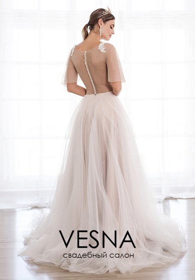 Свадебное платье Жанни-V64927 - Свадебный салон Vesna