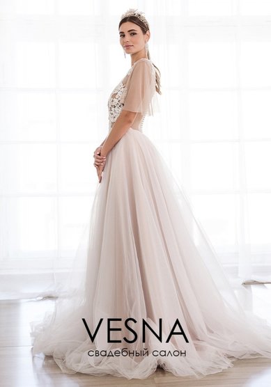 Свадебное платье Жанни-V64927 - Свадебный салон Vesna