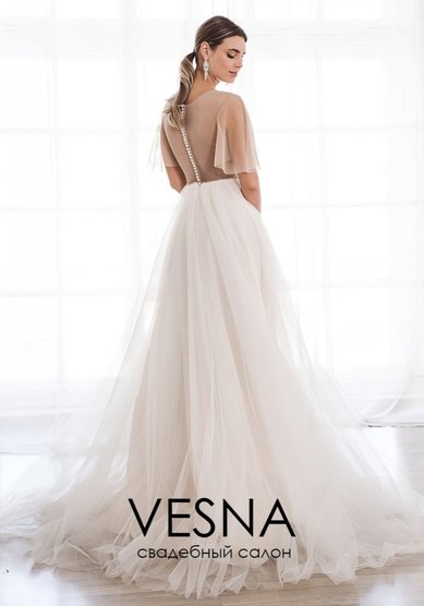 Свадебное платье Жиль-V64934 - Свадебный салон Vesna