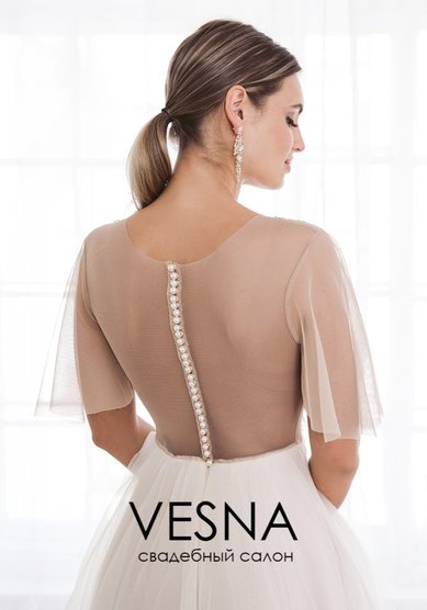 Свадебное платье Жиль-V64934 - Свадебный салон Vesna