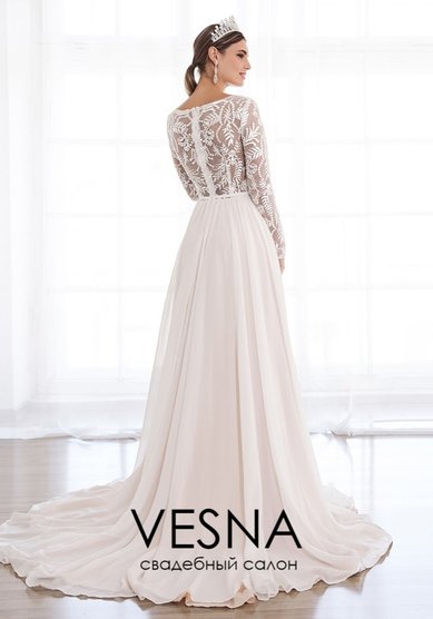 Свадебное платье Марин Нюд-V64935 - Свадебный салон Vesna