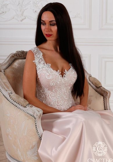 Свадебное платье Калипсо-С65027 - Свадебный салон СЧАСТЬЕ