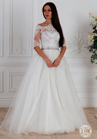 Свадебное платье Юлани-С65028 - Свадебный салон СЧАСТЬЕ