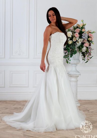 Свадебное платье 16-91-С65030 - Свадебный салон СЧАСТЬЕ