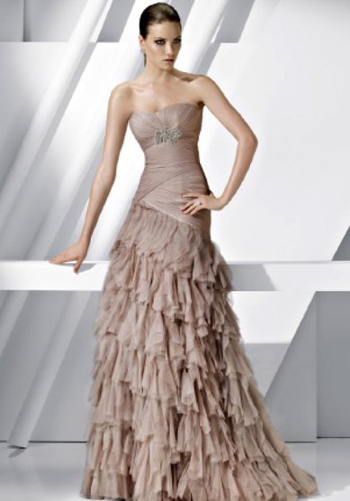 Вечернее платье И20001 - Салон свадебной и вечерней моды Интерстиль