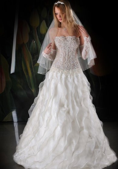 Свадебное платье R-1102 (Антонелла)-D20779 - Свадебный салон Dio Della