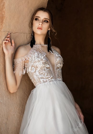 Свадебное платье Мэйсун-O21439 - Свадебный салон One love