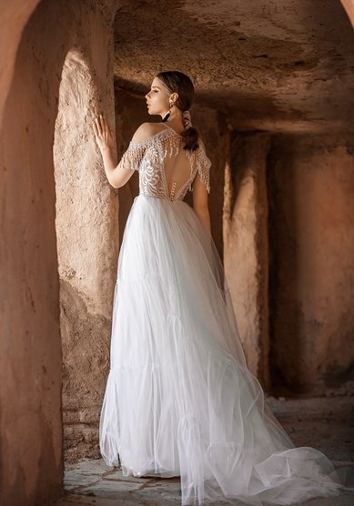 Свадебное платье Мэйсун-O21439 - Свадебный салон One love