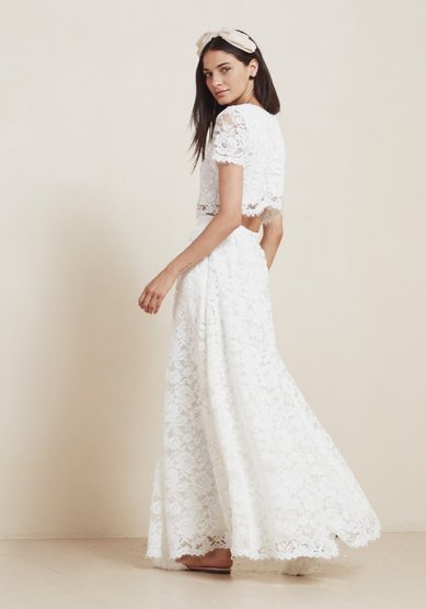 Свадебное платье crop-O21447 - Свадебный салон One love