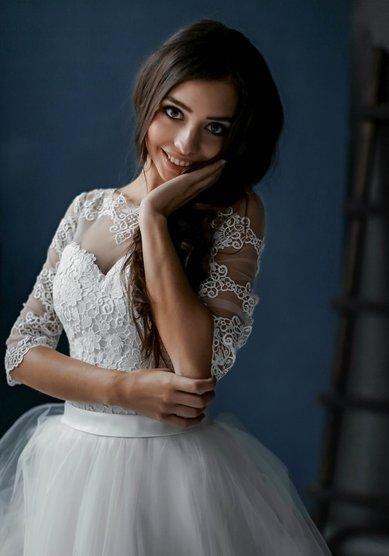 Свадебное платье Афина-O21455 - Свадебный салон One love