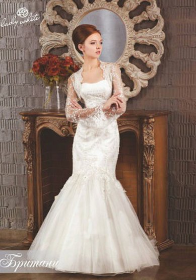 Свадебное платье Британи-A23739 - Свадебный салон Allure