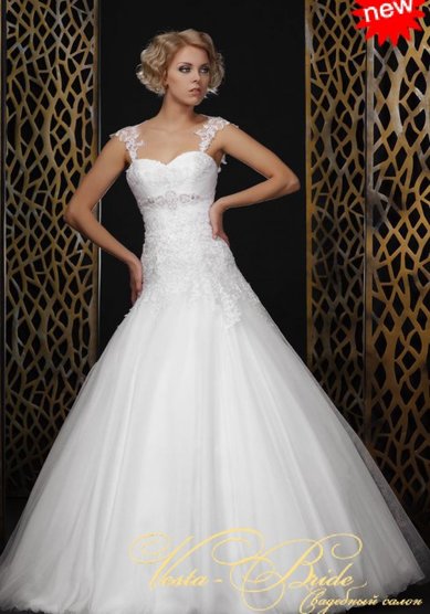 Свадебное платье Аллет-V31845 - Свадебный салон VESTA-BRIDE
