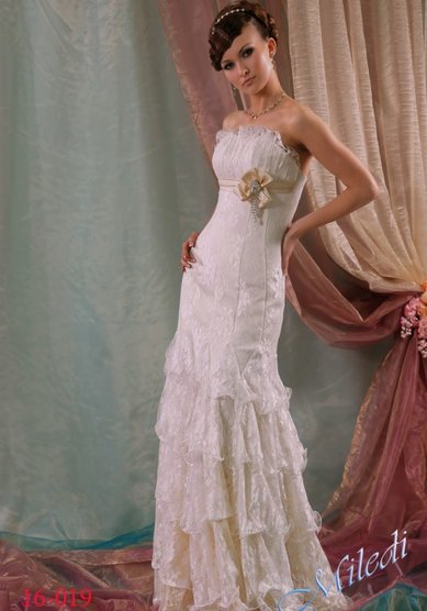 Свадебное платье 16-019-V31854 - Свадебный салон VESTA-BRIDE