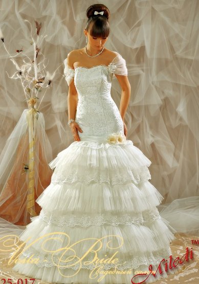 Свадебное платье 25-017-V31861 - Свадебный салон VESTA-BRIDE