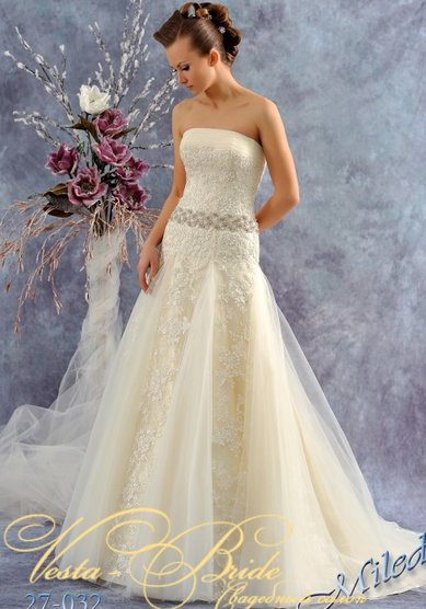 Свадебное платье 27-032-V31869 - Свадебный салон VESTA-BRIDE