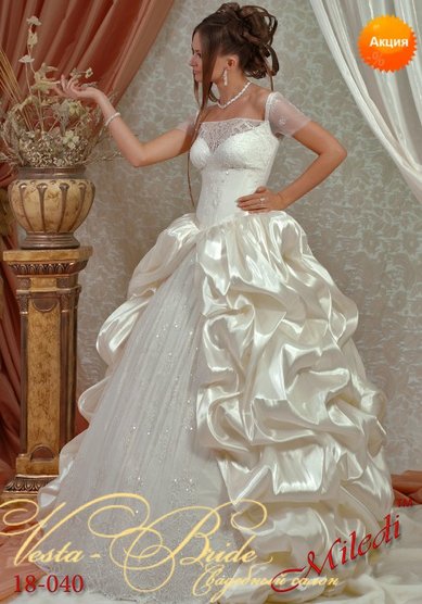 Свадебное платье 18-040-V31878 - Свадебный салон VESTA-BRIDE