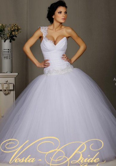 Свадебное платье АГАТА-V31889 - Свадебный салон VESTA-BRIDE