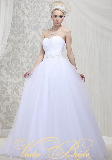 Свадебное платье КЛАРИСА-V31893 - Свадебный салон VESTA-BRIDE