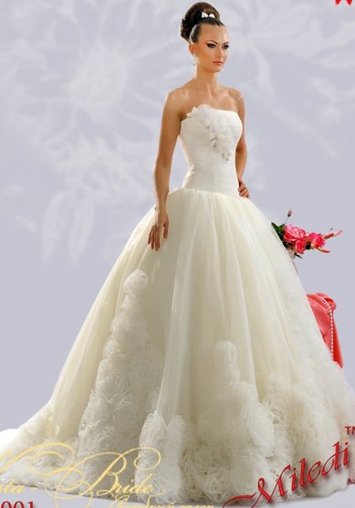 Свадебное платье 28-001-V31898 - Свадебный салон VESTA-BRIDE