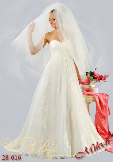 Свадебное платье 28-016-V31908 - Свадебный салон VESTA-BRIDE