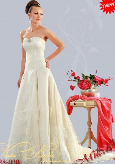 Свадебное платье 28-020-V31912 - Свадебный салон VESTA-BRIDE