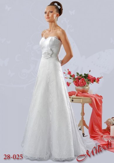 Свадебное платье 28-025-V31913 - Свадебный салон VESTA-BRIDE