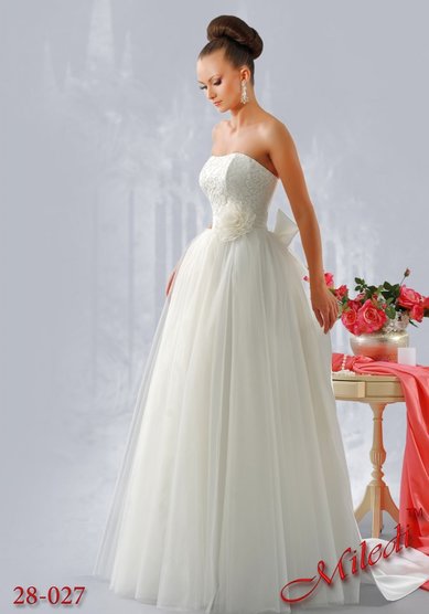Свадебное платье 28-0027-V31915 - Свадебный салон VESTA-BRIDE