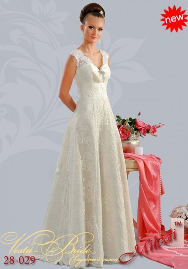 Свадебное платье 28-0029-V31916 - Свадебный салон VESTA-BRIDE