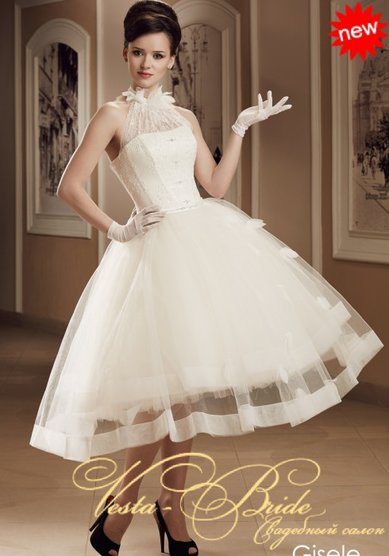 Свадебное платье Gisele-V31927 - Свадебный салон VESTA-BRIDE