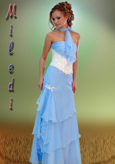 Вечернее платье V32874 - Свадебный салон VESTA-BRIDE