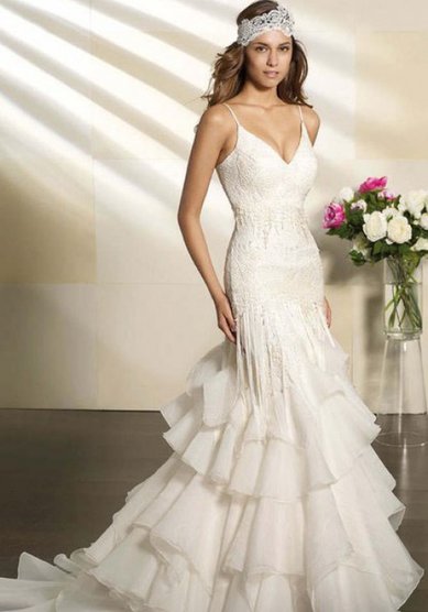 Свадебное платье Paris-A34125 - Свадебный салон ART SPOSA