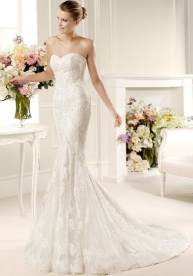 Свадебное платье Mullet-A34130 - Свадебный салон ART SPOSA