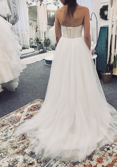 Свадебное платье Флора-O34634 - Свадебный салон One love