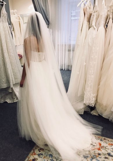 Свадебное платье Флора-O34634 - Свадебный салон One love