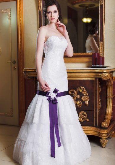 Свадебное платье Виоланта-рыбка-A35322 - Свадебный салон ALEDA