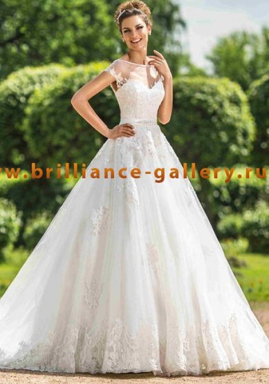 Свадебное платье Арабелла-B35497 - Свадебный салон Brilliance