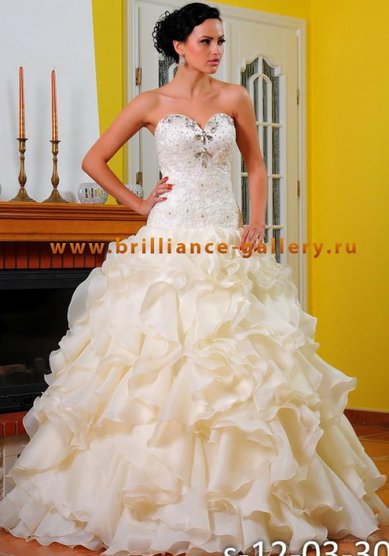 Свадебное платье Лючия-B35500 - Свадебный салон Brilliance