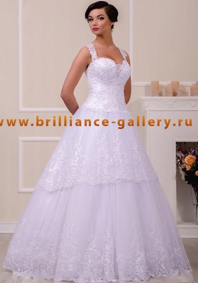 Свадебное платье Снежана-B35501 - Свадебный салон Brilliance