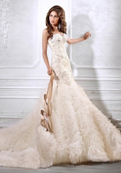 Свадебное платье Бриджит-A35724 - Свадебный салон ALEDA (Гороховая 64)