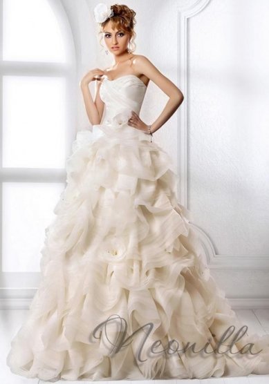 Свадебное платье Аксинья-A35777 - Свадебный салон ALEDA (Гороховая 64)