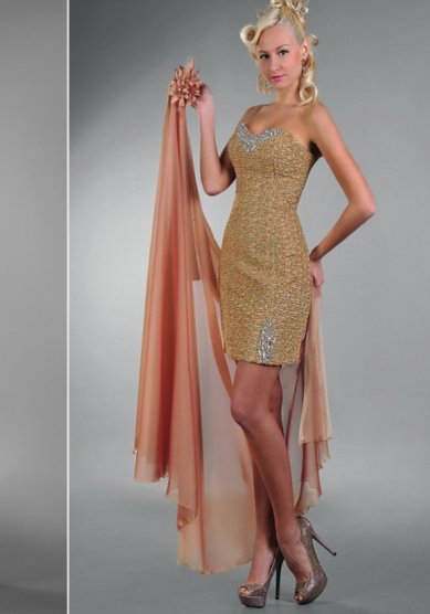 Вечернее платье 13-014-A35836 - Свадебный салон ALEDA (Гороховая 64)