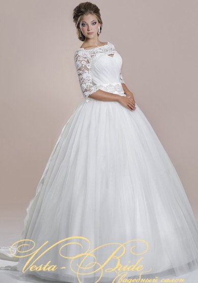 Свадебное платье 028-V37255 - Свадебный салон VESTA-BRIDE