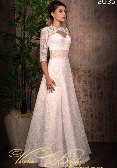 Свадебное платье 2035-V37263 - Свадебный салон VESTA-BRIDE