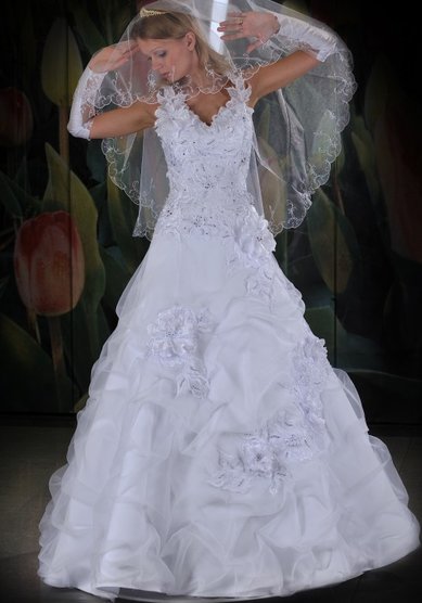 Свадебное платье Т-1113 (Полония)-D37300 - Свадебный салон Dio Della