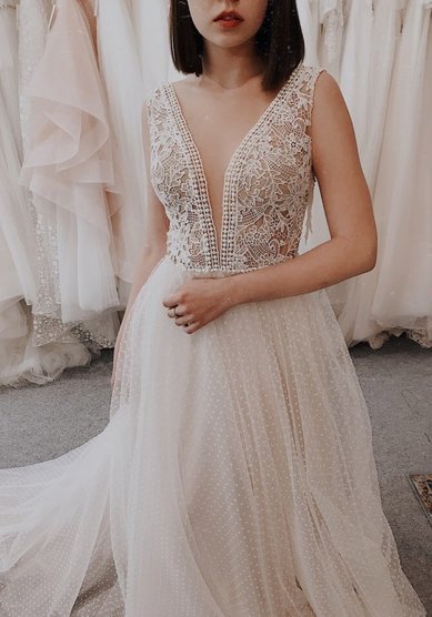 Свадебное платье Карси-O37346 - Свадебный салон One love