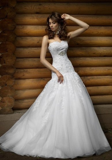 Свадебное платье Рената-A38423 - Свадебный салон ALEDA (Гороховая 64)