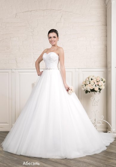 Свадебное платье Абигаль-A39166 - Свадебный салон ALEDA (Гороховая 64)